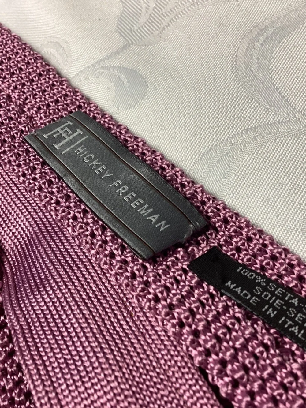 MENS skinny knit ties. HICKEY FREEMAN N MORE NEW